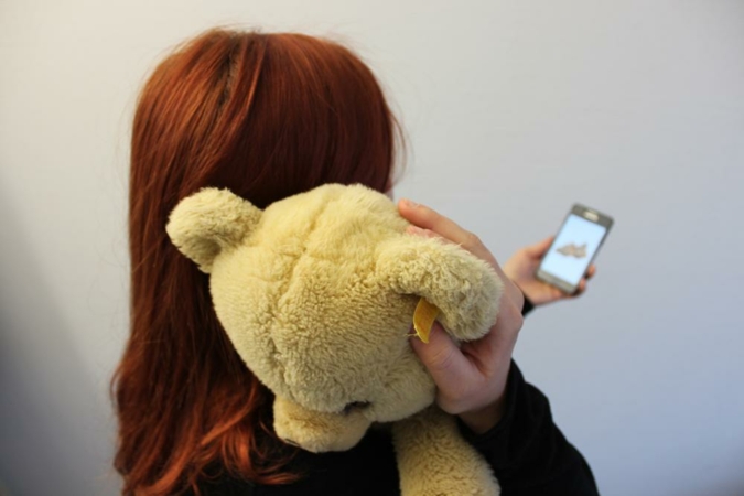 Kuscheltier statt Handy