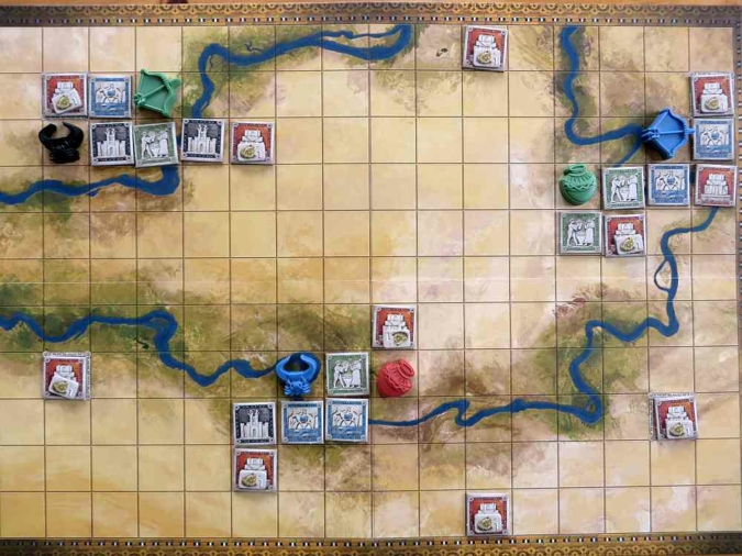 „Euphrat&Tigris” - Spielfeldansicht