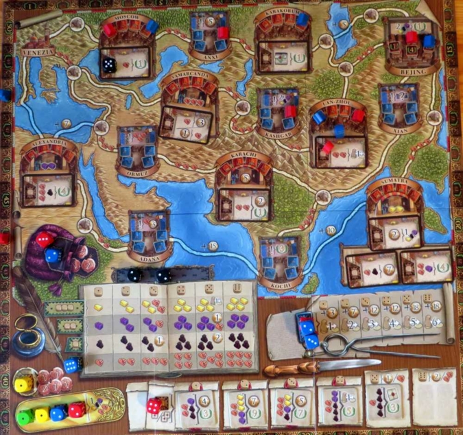 Auf den Spuren von Marco Polo - Spielansicht