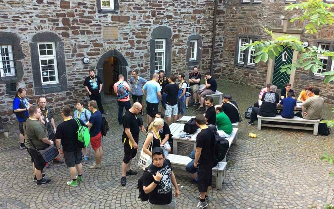 „Freusburg” - Innenhof