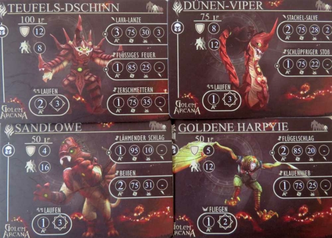 "Golem Arcana" - Golemkarte