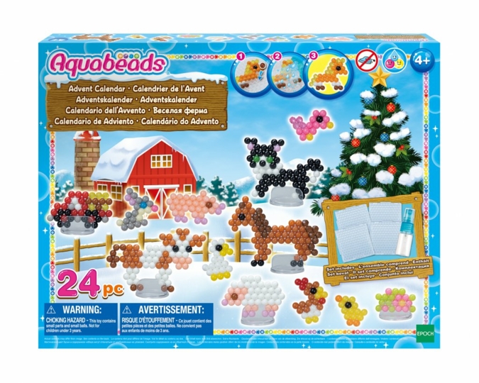 Adventskalender Aquabeads Bauernhof