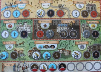 „Orléans” - Spielertableau